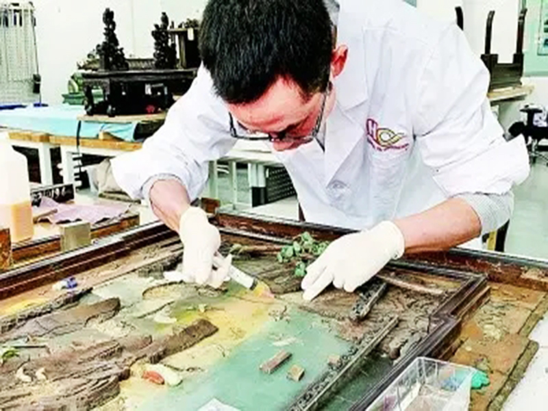 木器珐琅织绣类修复